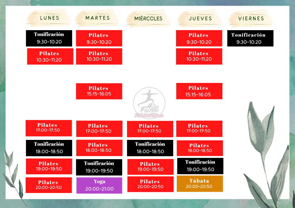 HORARIOS 26:27